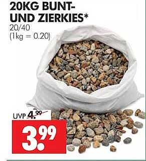 20KG BUNT- UND ZIERKIES*