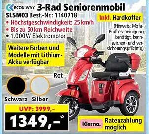 3-Rad Seniorenmobil SLM03 Best.-Nr.: 1140718