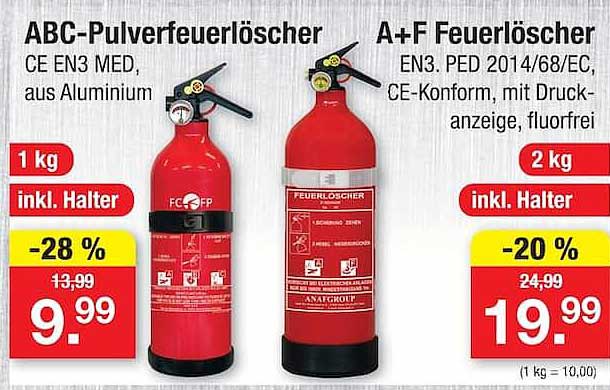 ABC-Pulverfeuerlöscher