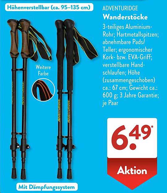 ADVENTURIDGE Wanderstöcke