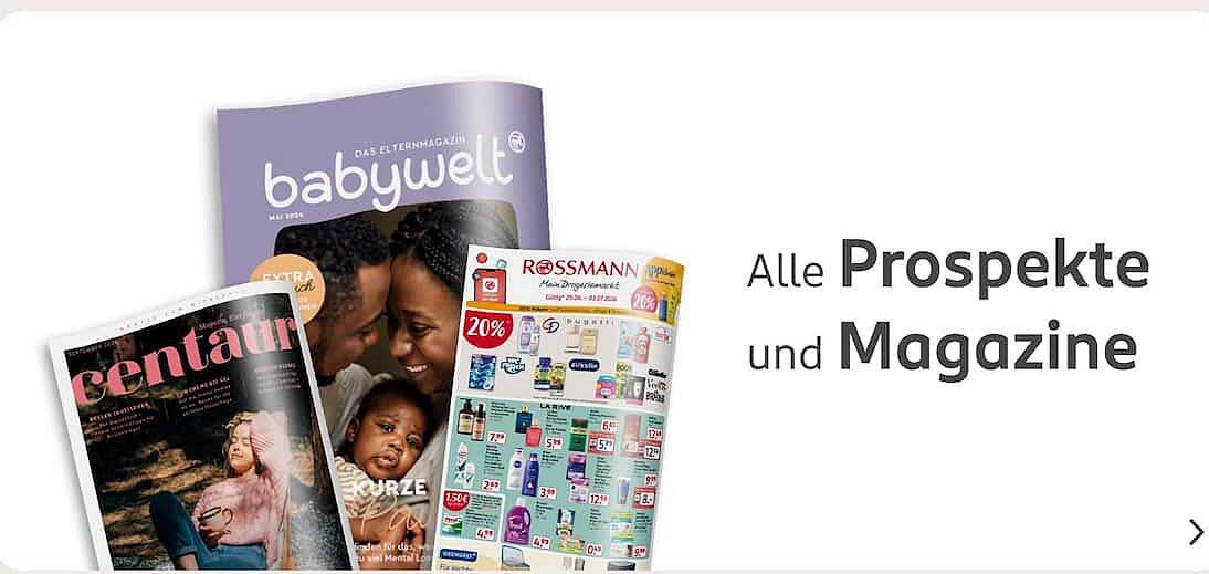 Alle Prospekte und Magazine