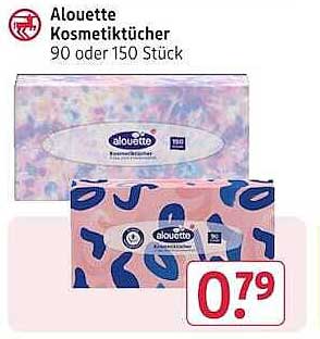 Alouette Kosmetiktücher 90 oder 150 Stück