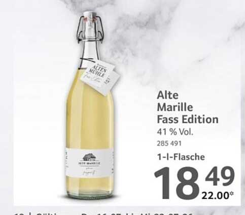 Alte Marille Fass Edition