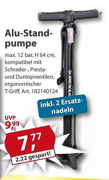Alu-Standpumpe