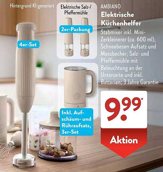 AMBIANO Elektrische Küchenhelfer