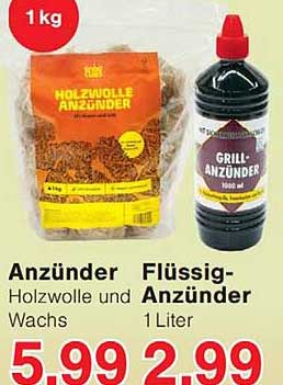 Anzünder Flüssig-Anzünder 1 Liter