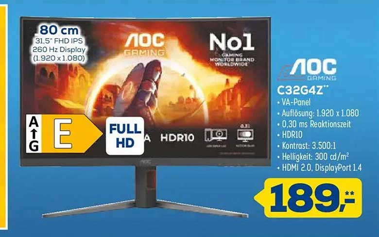 AOC Gaming C32G4Z