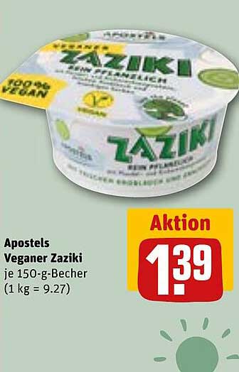 Apostels Veganer Zaziki