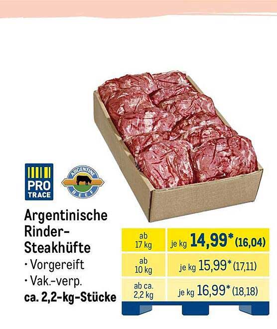 Argentinische Rinder-Steakhüfte