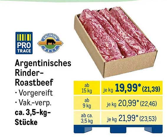 Argentinisches Rinder-Roastbeef