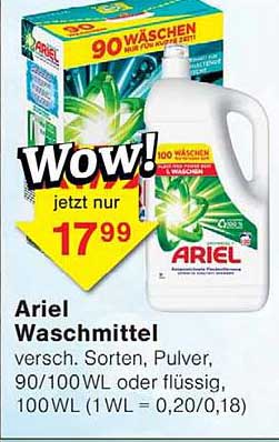 Ariel Waschmittel