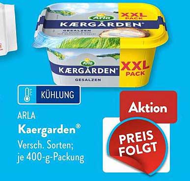 ARLA Kaergarden® Versch. Sorten; je 400-g-Packung