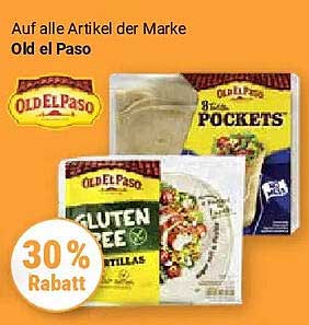 Auf alle Artikel der Marke Old el Paso