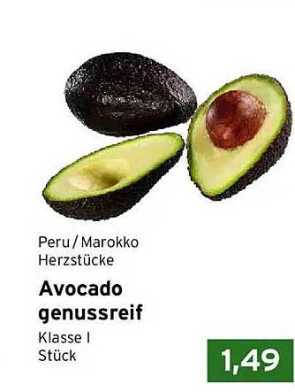 Avocado genussreif