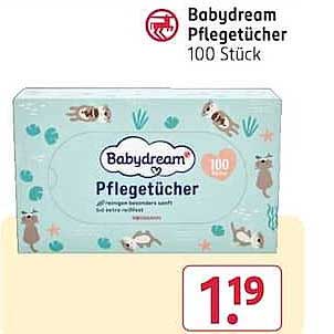 Babydream Pflegetücher 100 Stück