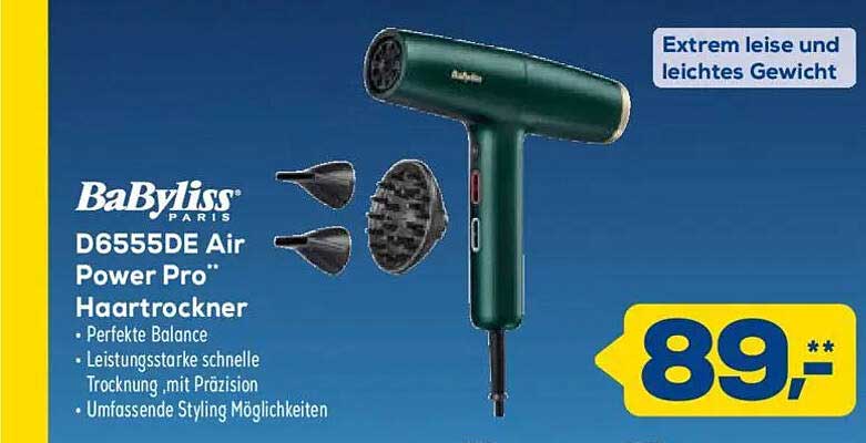 BaByliss D6550DE Air Power Pro* Haartrockner