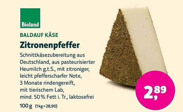 BALDAUF KÄSE Zitronenpfeffer