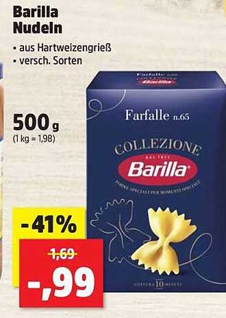 Barilla Nudeln
