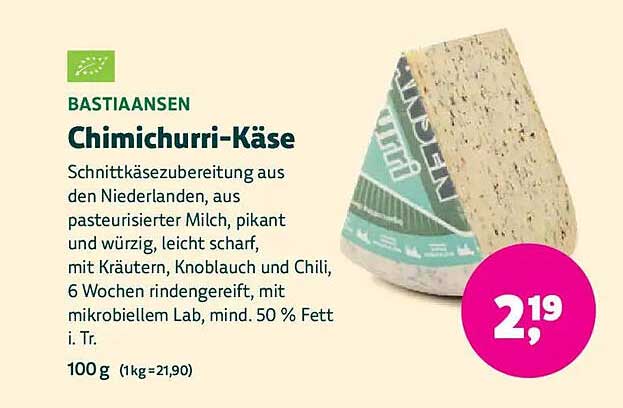 BASTIAANSEN Chimichurri-Käse
