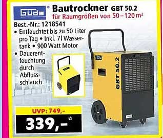 Bautrockner GBT 50.2