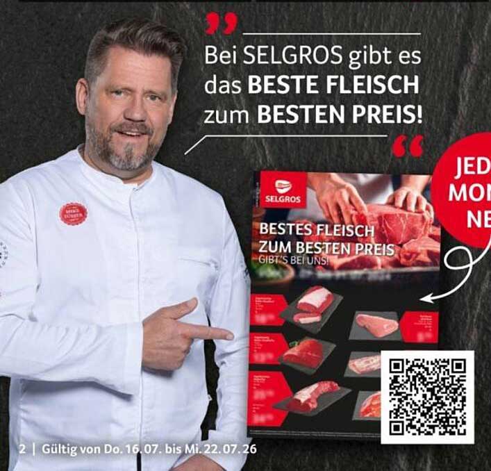Bei SELGROS gibt es das BESTE FLEISCH zum BESTEN PREIS!