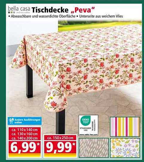 bella casa Tischdecke „Peva“