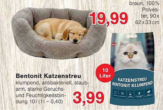 Bentonit Katzenstreu