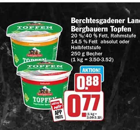 Berchtesgadener Land Bergbauern Topfen