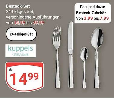 Besteck-Set 24-teiliges Set, verschiedene Ausführungen