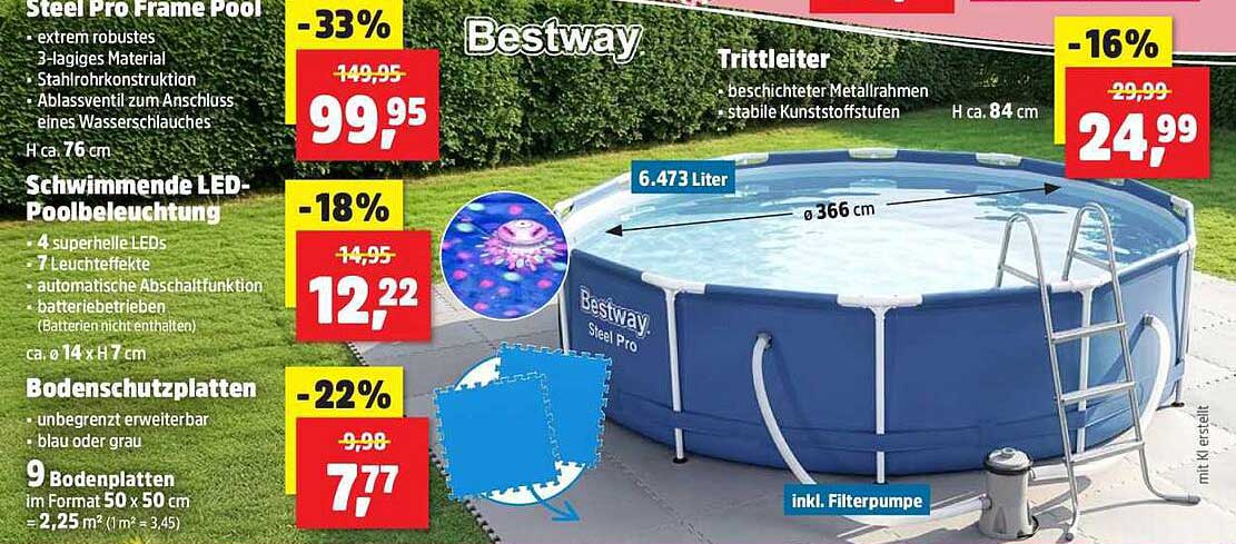 Bestway Steel Pro Frame Pool