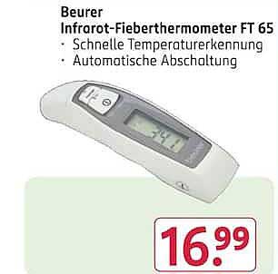 Beurer Infrarot-Fieberthermometer FT 65