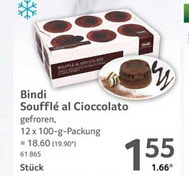 Bindi Soufflé al Cioccolato