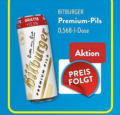 BITBURGER Premium-Pils 0,568-l-Dose