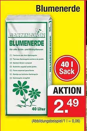 Blumenerde