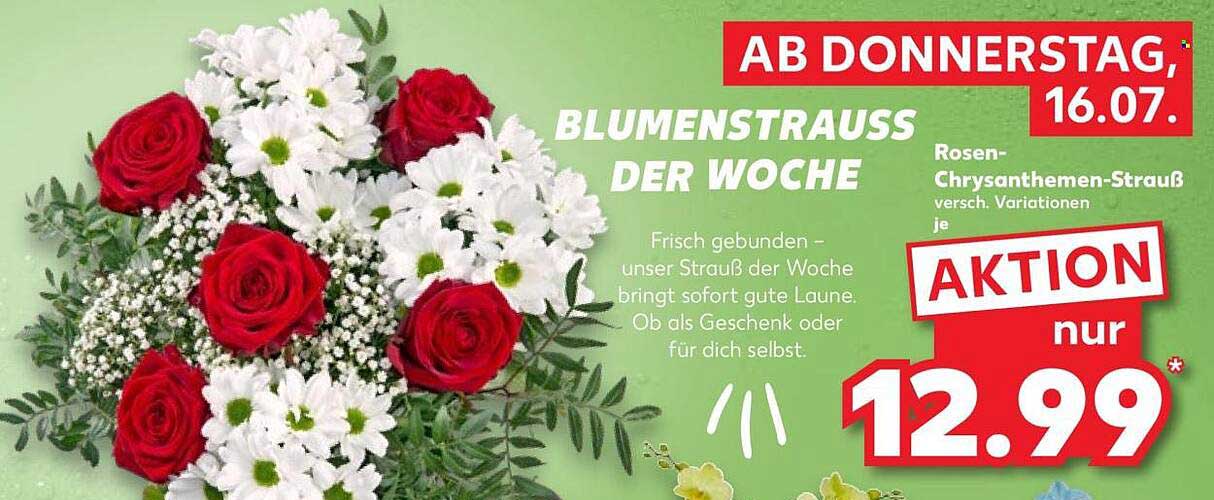 BLUMENSTRAUSS DER WOCHE