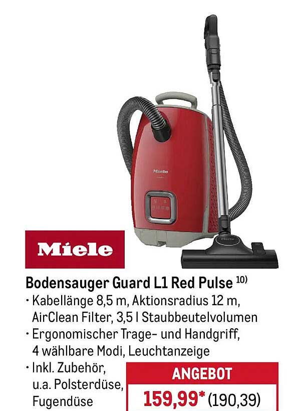 Bodensauger Guard L1 Red Pulse