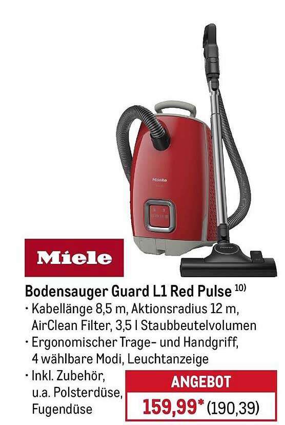 Bodensauger Guard L1 Red Pulse