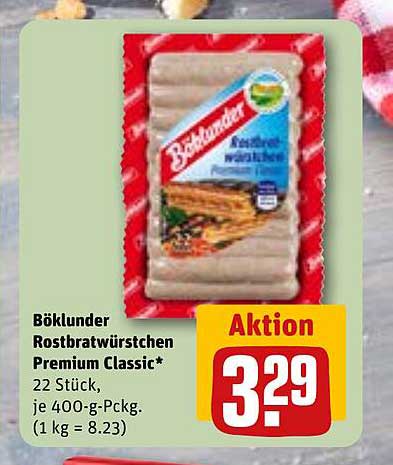 Böklunder Rostbratwürstchen Premium Classic*