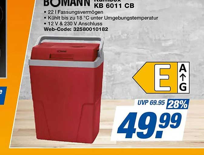 BOMANN Kühlbox KB 6011 CB