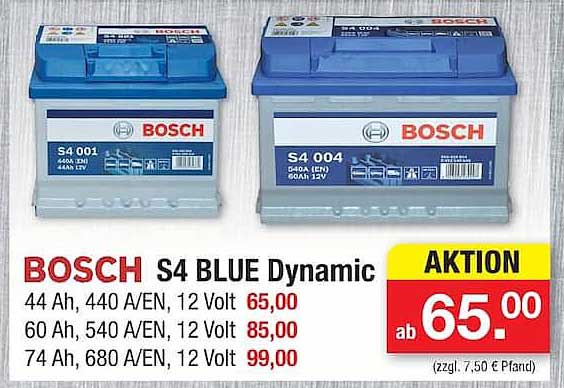 BOSCH S4 BLUE Dynamic