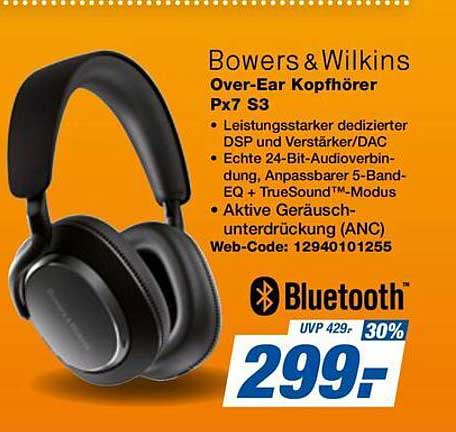 Bowers & Wilkins Over-Ear Kopfhörer Px7 S3