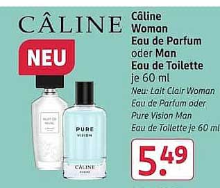 CÂLINE Woman Eau de Parfum oder Man Eau de Toilette je 60 ml