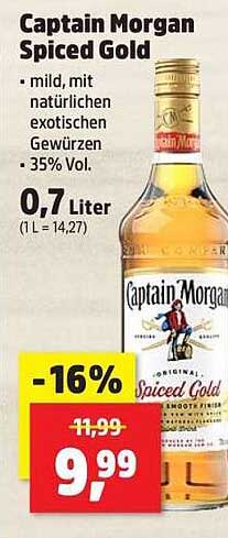 Captain Morgan Spiced Gold