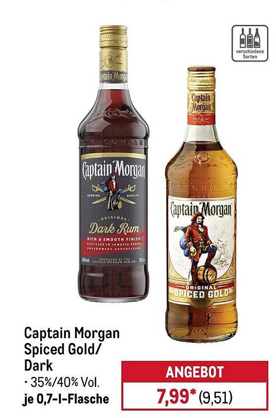 Captain Morgan Spiced Gold/Dark