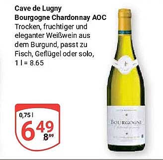 Cave de Lugny Bourgogne Chardonnay AOC