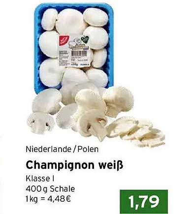 Champignon weiß