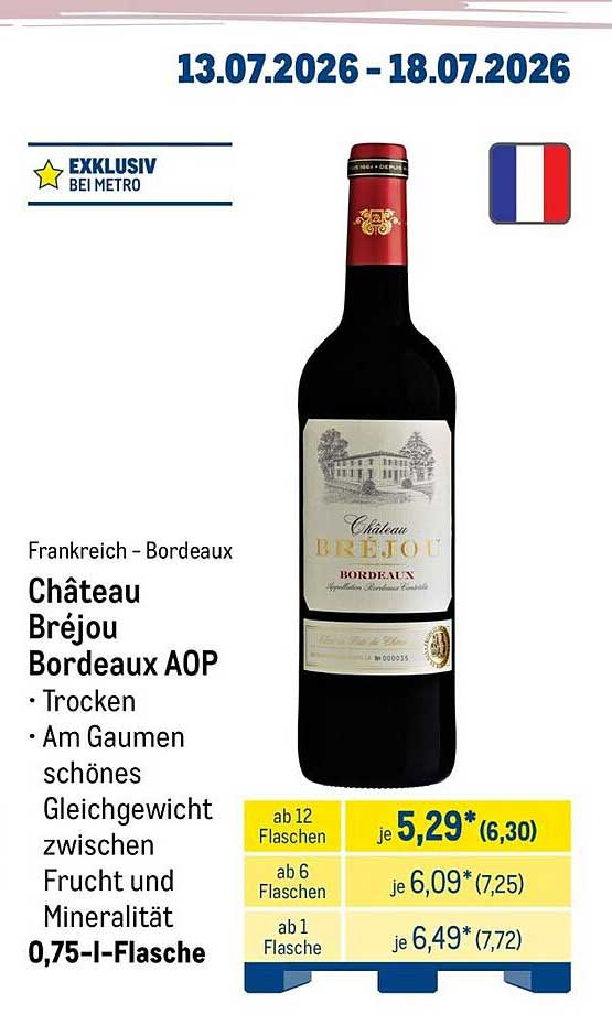 Château Bréjou Bordeaux AOP