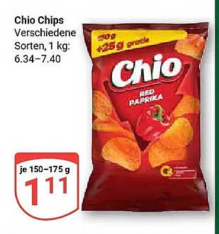 Chio Chips Verschiedene Sorten, 1 kg