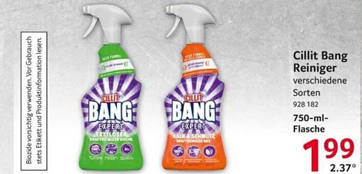 Cillit Bang Reiniger verschiedene Sorten 750-ml-Flasche