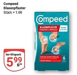 Compeed Blasenpflaster Stück = 1.00